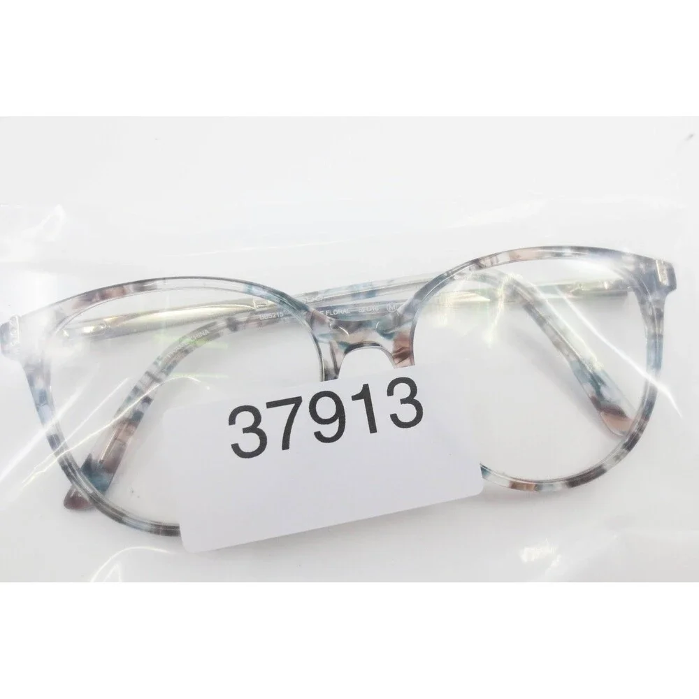 Bebe BB5215 Blue Floral Tortoise Rose Gold Optical Frames 52-16-135 Eyeglasses